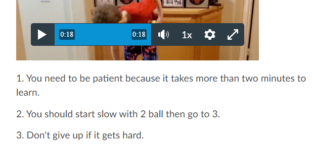 PUSDmath's tweet image. Integrated 2 @PowayUnified Ss learn a skill (not math) with a video and apply their learning to how to learn from a math video! He learned to juggle, AND how to learn from a math video. Thank you @saravdwerf #smallsuccess #sandiegomath #iteachmath #MTBoS