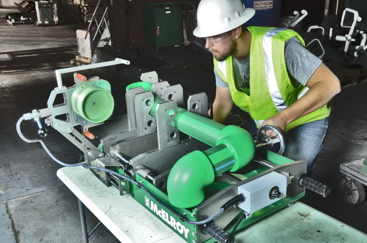 McElroyFusion's tweet image. If you have a large assemblies of #socketfusion coming up, McElroy's SmartFab™  #prefabrication tool will help you do that precisely, conveniently and efficiently. See why at youtu.be/xsvzf9j_3qg.
#PPR #PolypropylenePipe