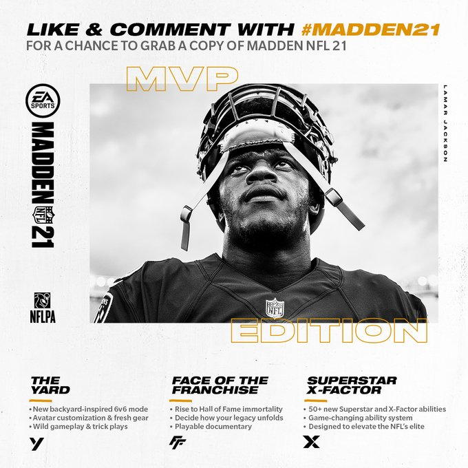EAMaddenNFL21's tweet photo. #Madden21  Do you need buy Madden NFL 21 PC PS4 XBOX Coins?? if you need please DM US https://t.co/gGpntDteId