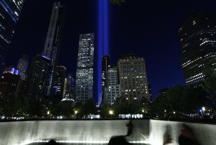A powerful symbol of New York’s recovery after 9/11 and a beacon of our city’s resilience. #TributeinLight