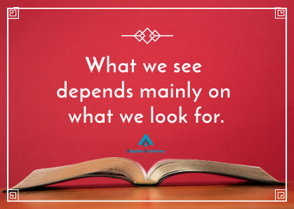 AbydosAcademy's tweet photo. What are you looking for? More often than not, we mainly see what we want to see in any situation. https://t.co/oJHADC75VY