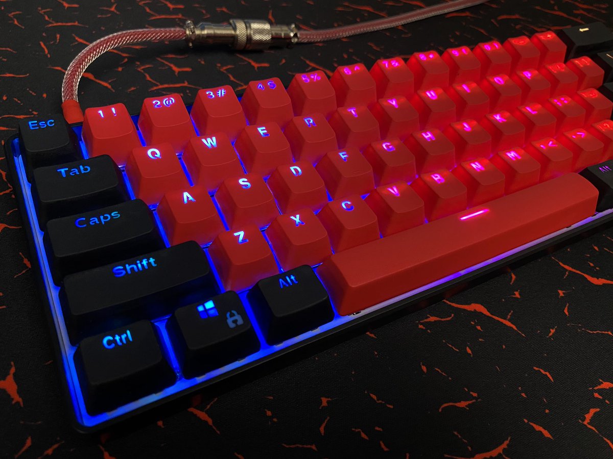 Kraken Keyboards on Twitter "Anyone else excited for our Black and Red