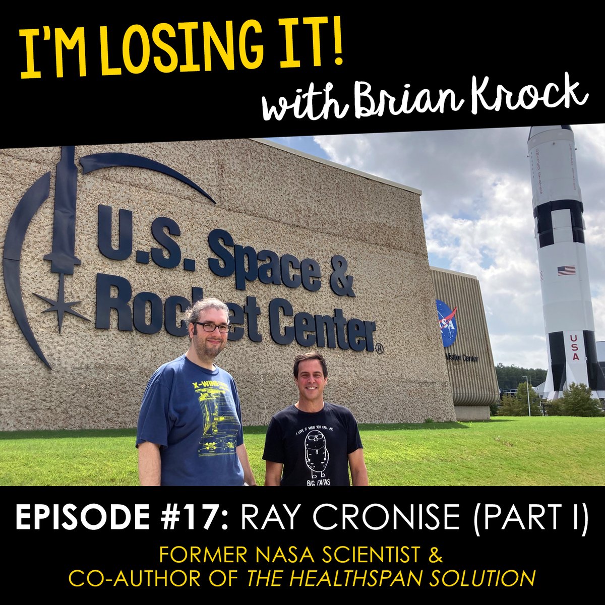 KrocksKitchen's tweet photo. This week on @ImLosingItShow:
@RayCronise (aka "CrayRay") joins Brian to talk about his time at NASA ▶️ https://t.co/UrWfnQHHKt

You might know him as co-author of #TheHealthspanSolution, the mastermind behind Penn Jillette's weight loss, or the host of #ScienceAndSaucery 🚀 https://t.co/BLccfQL0J7