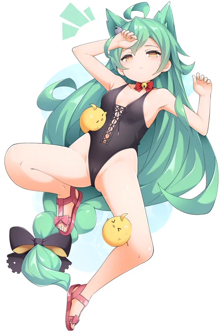 skebにて描かせていただいたハイレグ明石です! 