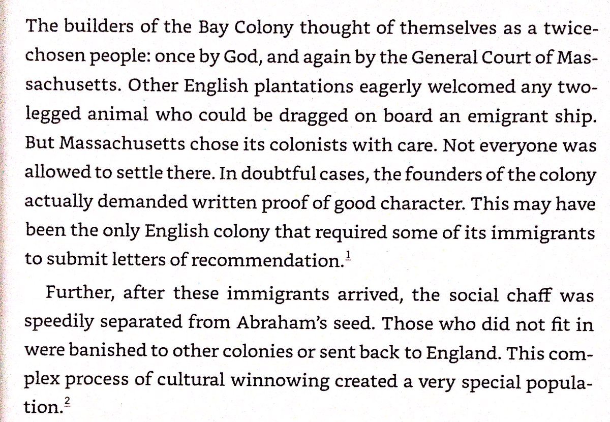 Puritans were mostly from middle class backgrounds - yeoman, artisans & merchants. They were selected, & applicants of poor quality were rejected for admission to the colony. Literacy of colonial Puritans was twice that of general English population.