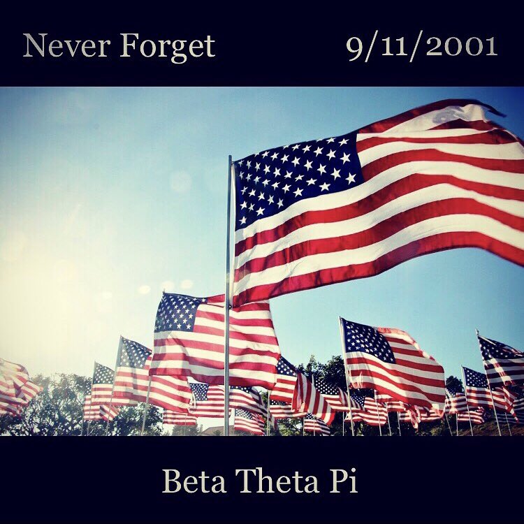 Our hearts at Delta Rho go out to the 2996 victims of the tragedy that occurred on this day, nineteen years ago. We will never forget.