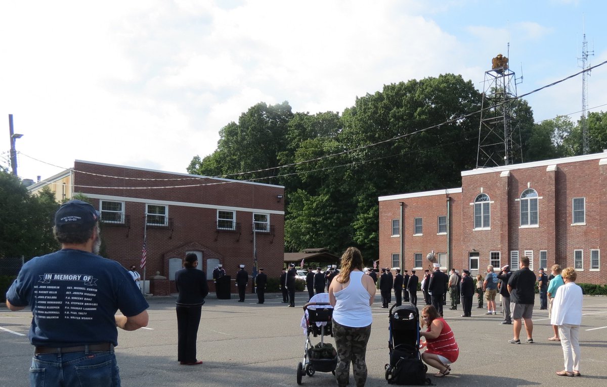 Attended 3 9/11 ceremonies to honor &amp; always remember our First Responders who lost their lives on 9/11, 2 those who suffered (and continue to suffer) from 9/11 related illnesses, those we lost to 9/11 related illnesses &amp; those who continue to selflessly and heroically serve.