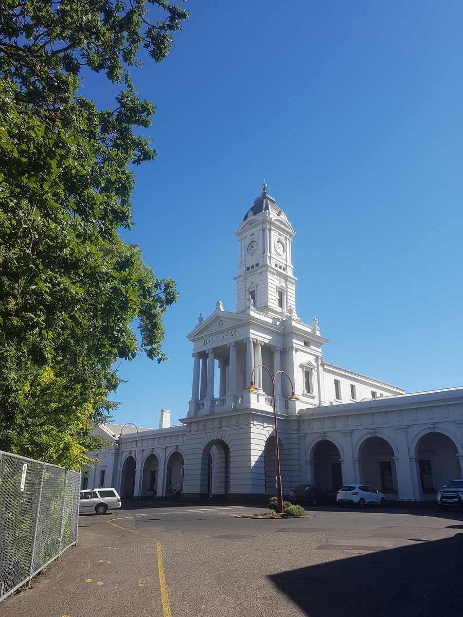 Here's an iso project I've been chipping away at for the last few months: attempting to build Ballarat Station out of Lego. These are from a few weeks ago, photo of the actual station for comparison.