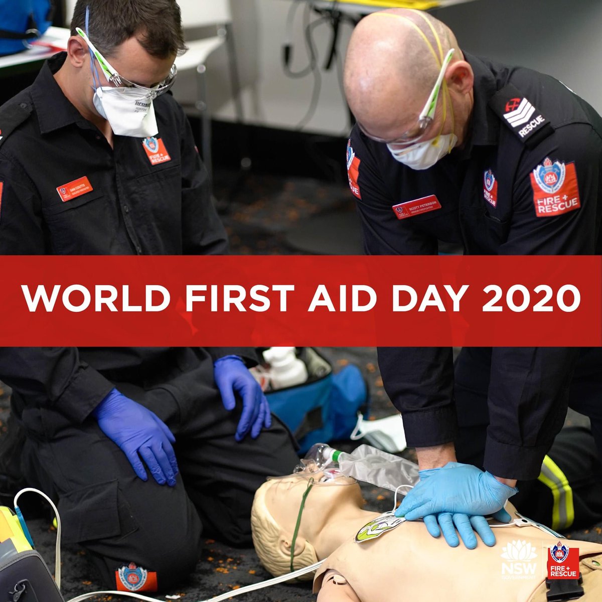 FRNSW_RS3's tweet image. WORLD FIRST AID DAY | Did you know @FRNSW firefighters are trained in first aid, so we can be prepared to help you in an emergency?

It’s just one way we are #MoreThanFire

#WorldFirstAidDay2020 #MedicalResponse #PreparedForAnything #FRNSW