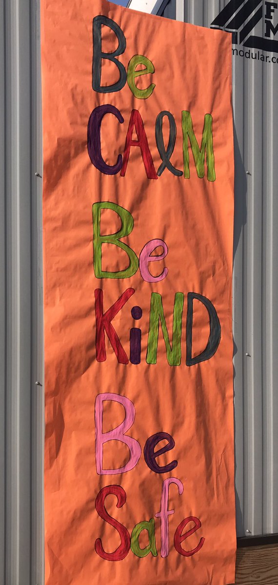 LKCougars's tweet photo. Welcome back to our @LKCougars ! We’re so excited - seeing our students being calm, kind, safe, and LEARNING! @newwestschools #sd40learns https://t.co/fD0FFObKTe
