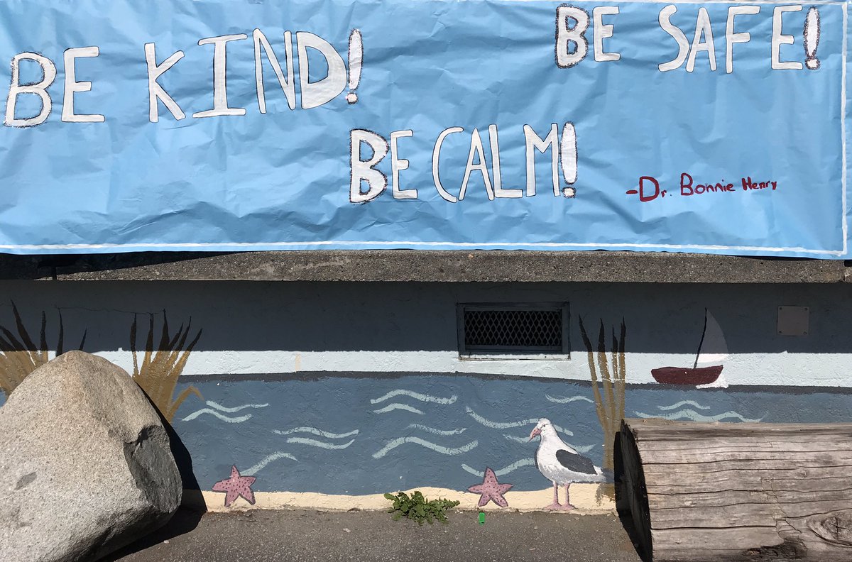 LKCougars's tweet photo. Welcome back to our @LKCougars ! We’re so excited - seeing our students being calm, kind, safe, and LEARNING! @newwestschools #sd40learns https://t.co/fD0FFObKTe
