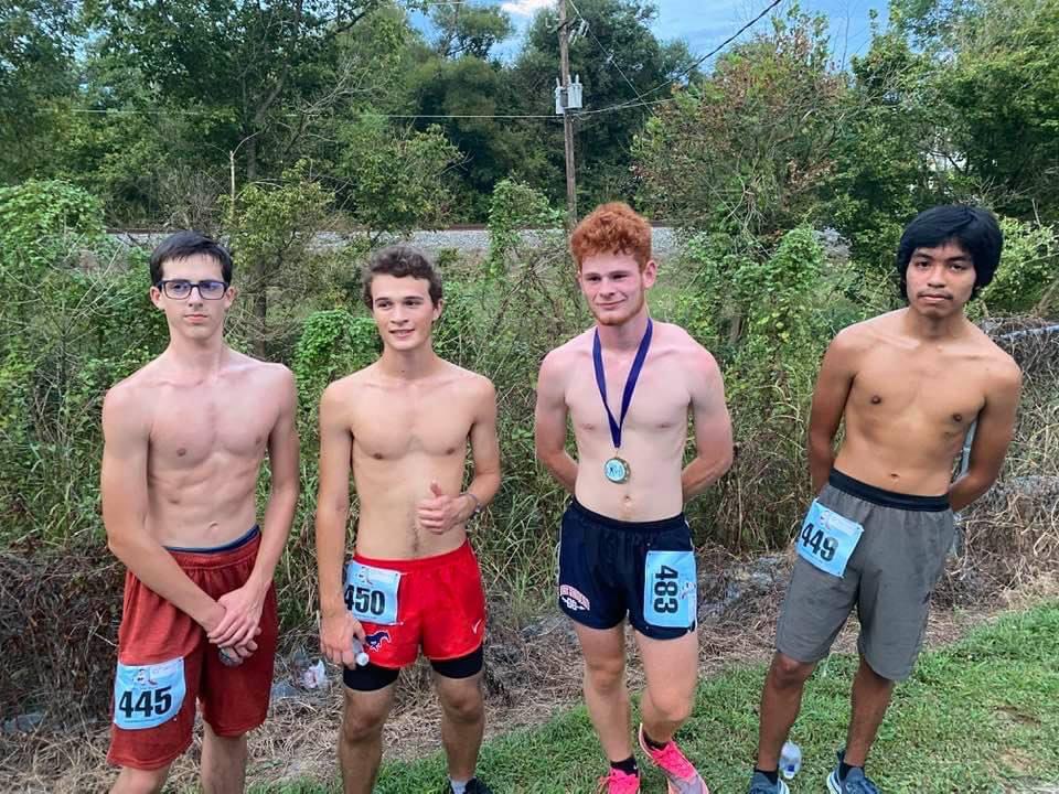 fergussw's tweet photo. Great job East Rowan XC boys &amp; Tatum (not pictured)! @EastRowanHS @NerminHodi1 @Leck1818 @ERmustangsXC https://t.co/oQhc59UNrF