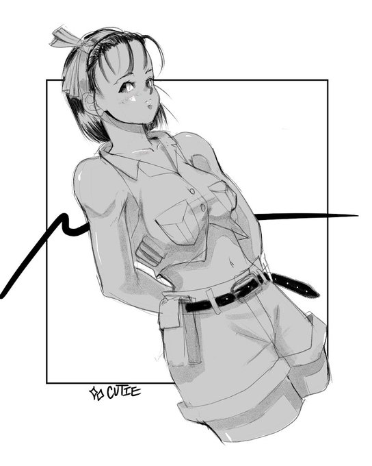 Jun Kazama from Tekken ?✨ on the struggle bus but wanted to get out a doodle of my fave Tekken fighter as a kid ? it was always between her or Nina~ 