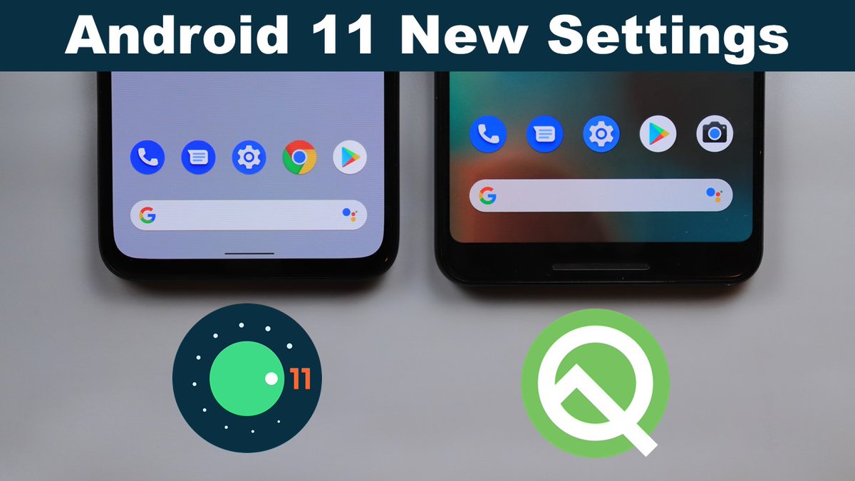 IDTechReviews's tweet image. Android 11 vs Android 10 - Every New Change Under Settings &amp;amp; Pixel 4a Ba... youtu.be/w0xJdAbRPoc via @YouTube 

#android11 #android11update #android11features