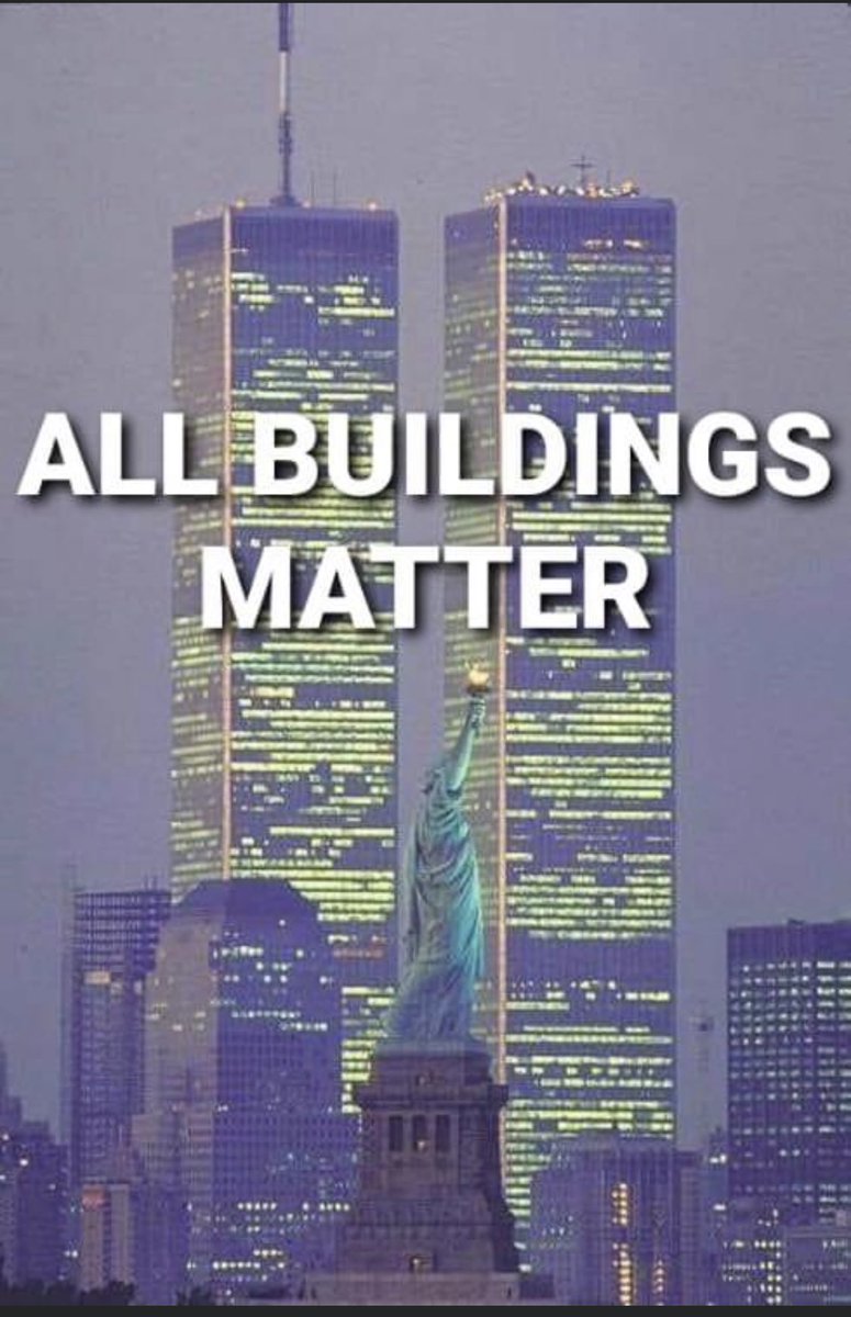 BigLarko262's tweet photo. Does this put things into context for yβall, All Lives Matter Goofies, this is how you sound! #AllBuildingsMatter #AllBuildingMatter #BlackLivesMatter #AllLivesMattter https://t.co/AaShffxEmg