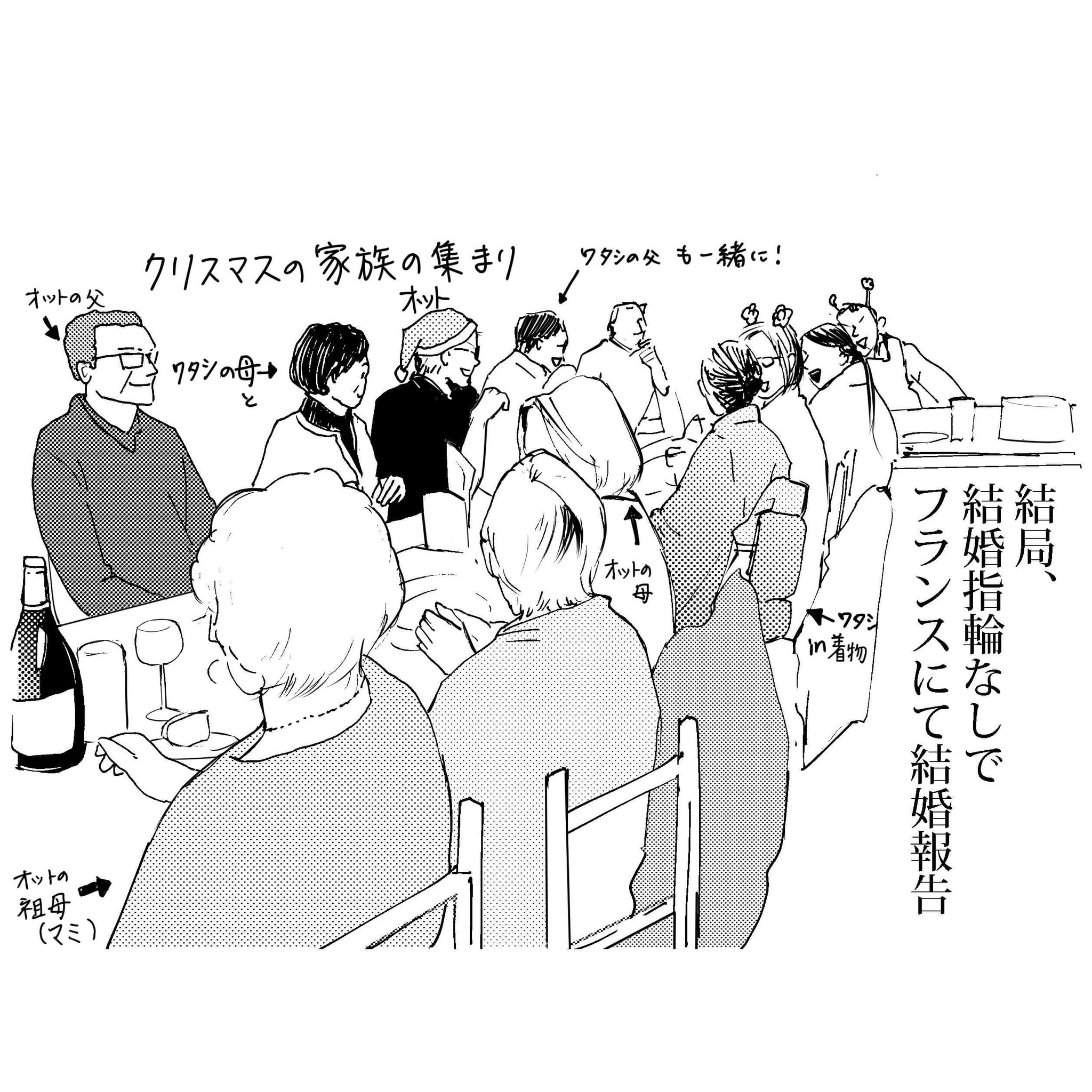 大場もも Inktober19 Day12 Day11の続き 素敵なマダム Illustration イラスト 漫画 結婚指輪 フランス 日記 Inktober19 T Co Zjdlzymi4j Twitter