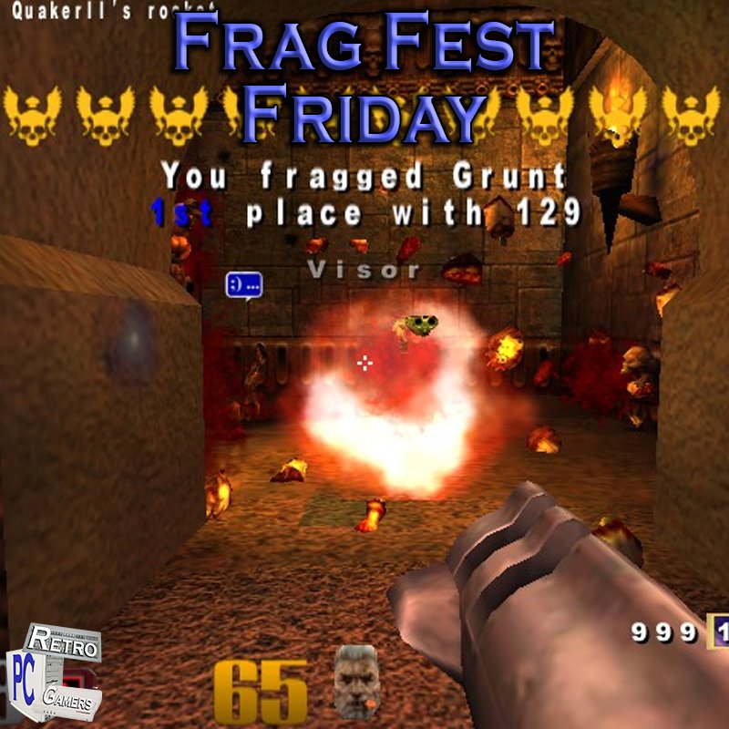 RetroPCGamers's tweet photo. #RPCG #FragFestFriday 
Share your Fraggin' Gameplay Videos with hashtags RPCG &amp; #FragFestFriday
#retroPC #retrogamer #retrogame #retrogames #DOS #DOSgames #90s #90sgames #80s #80sgames #videogames #pcgamer #pcgamers #pcmr #quake #unreal #csgo #cod #quake4 https://t.co/pjpciqGHmy
