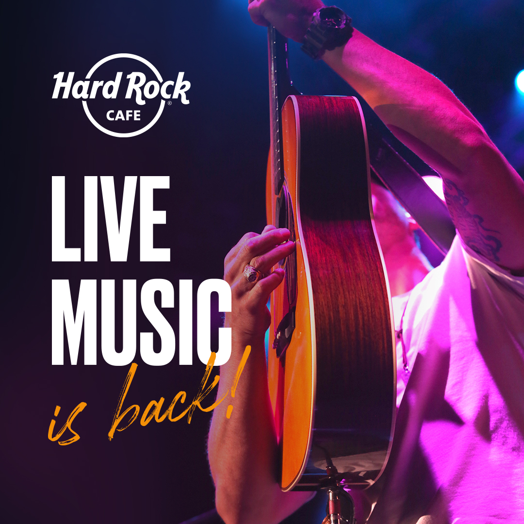 HardRockSurfers's tweet photo. LIVE MUSIC TONIGHT, ROCK ON 🤘🏼 🎸 
#HardRockCafe #livemusic #goldcoast #SurfersParadise #HardRockSurfers #AllisOne https://t.co/81vngeUBlm