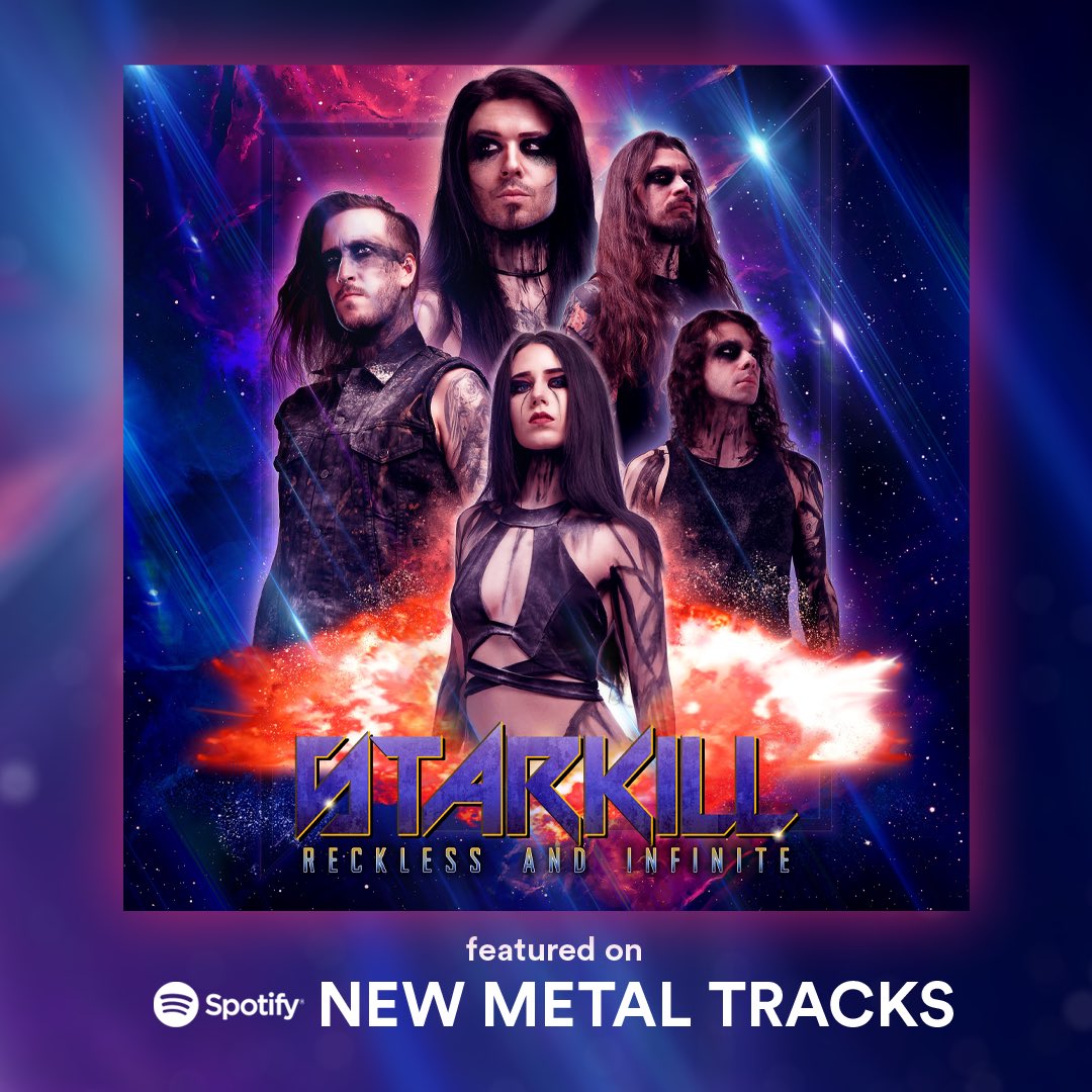 Our new single “Reckless and Infinite” has been added to <a href="/Spotify/">Spotify</a>’s New Metal Tracks playlist!🤘

LISTEN NOW: smarturl.it/recklessnmt