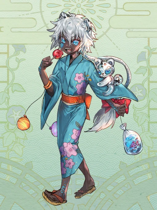 浴衣です!ご依頼ありがとうございました!『第六猟兵』(c)海李/トミーウォーカー 