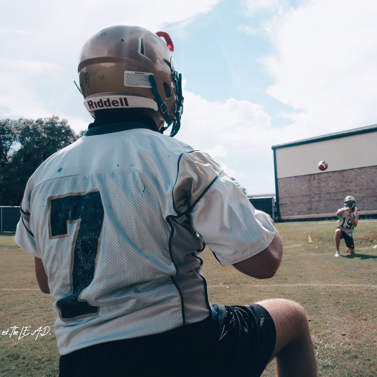 estTheLEAD's tweet photo. Football season is that you ... 👀 
First Official Day of Practice for @Linc_TrojansFB @bigbendpreps @LeonSchools
#LEADmedia 📸 https://t.co/GQfNWEVT4C