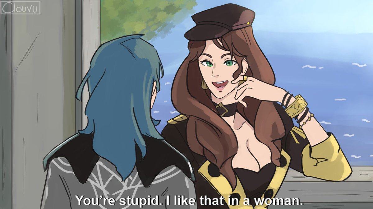 These two live rent-free in my head

#doroleth #bylethea #FireEmblemThreeHouses #fe3h