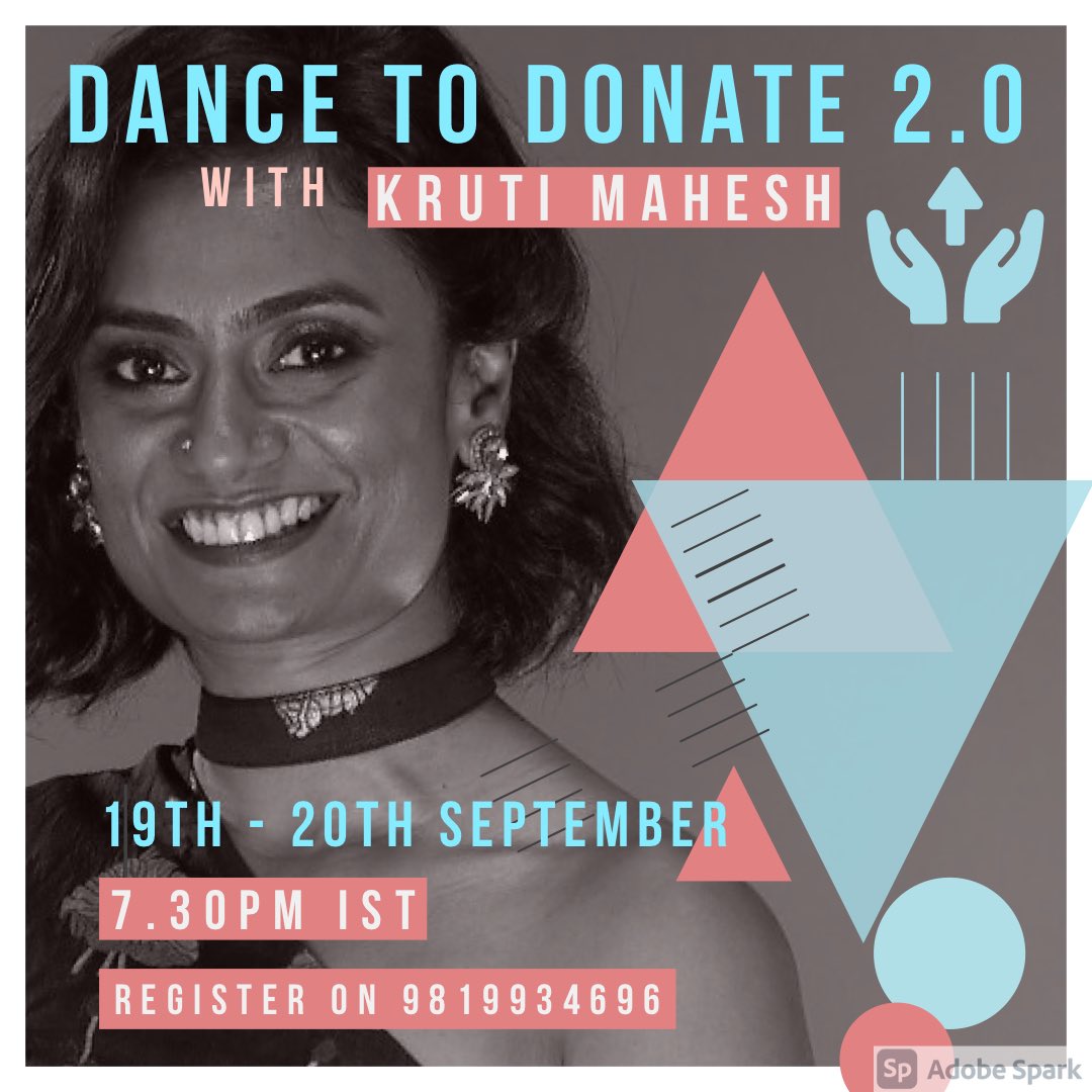 Register Now... learn dance in a 2 day workshop and your fees will be Donation to the dancers of Bollywood. Let’s have fun and also share a smile !!! 💓💓💃🏻💃🏻💃🏻