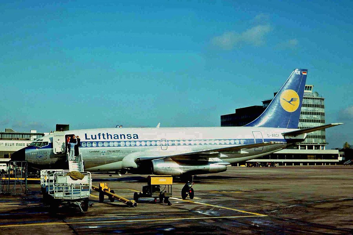 The GSG-9's FIRST operation was the rescue of the passengers of Lufthansa Flight 191 in Mogadishu, October 18, 1977.Operation Fire Spell (Feuerzauber).See all the doors in the aircraft fuselage?