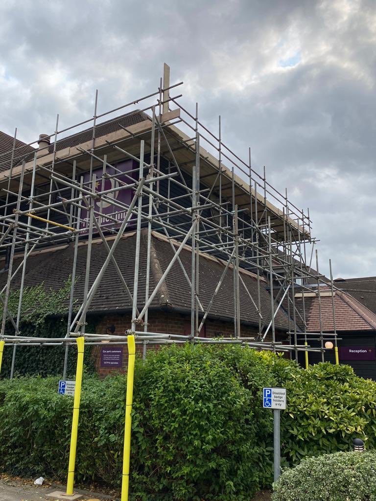 vertecscaffold's tweet photo. Premier Inn, Nottingham #safeaccesstohighplaces https://t.co/LEMfHGAKAE