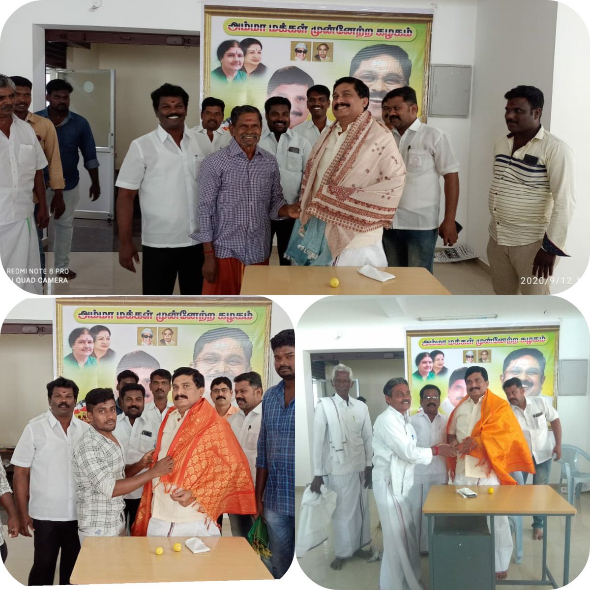 IMahendran2's tweet photo. #கழக_பணியில்AMMK
#மதுரை_புறநகர்_தெற்கு_ மாவட்டம்

புதியதாக நியமனம் செய்யப்பட்ட கழக நிர்வாகிகள் இன்று நேரில் சந்தித்து வாழ்த்துக்கள் பெற்றனர் https://t.co/dCgzWCFdVf