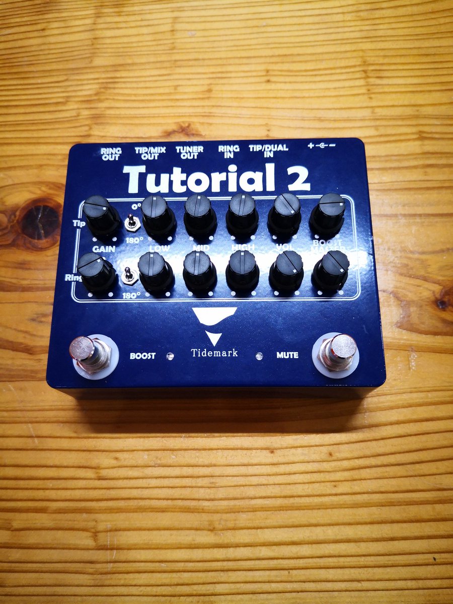 ヴィンテージ復刻 Tidemark tutorial 2 デュアルプリアンプ - 通販