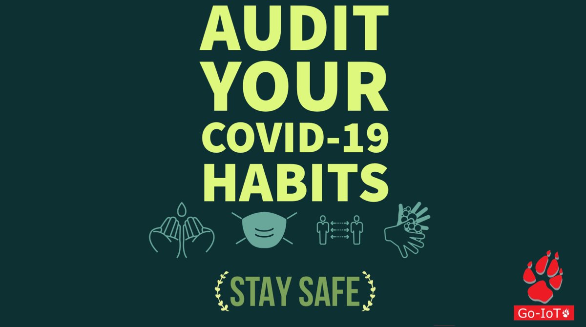 It’s something that we need to keep reminding ourselves about,
So audit your COVID-19 habits and routines regularly.
#SanitiseHands, 
Wear a #FaceCovering 
#KeepYourDistance
#WashHands OFTEN

#StaySafe #COVID19 #CovidAudit #DontForget