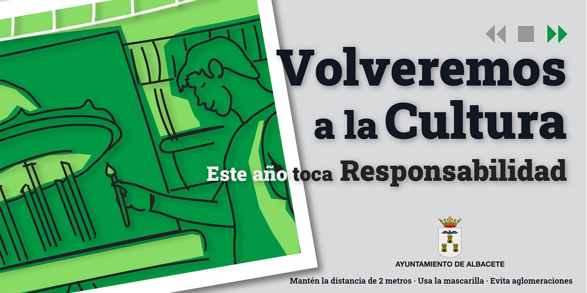 🎭🩰🎼La Feria es cultura. Los espacios culturales de #Albacete se llenan de interesantes propuestas, desde las grandes producciones teatrales hasta las tendencias más innovadoras sin olvidar a los niñ<a href="/s/">『S』</a>.

En 2021 #Volveremos a la #Cultura. Este año toca responsabilidad