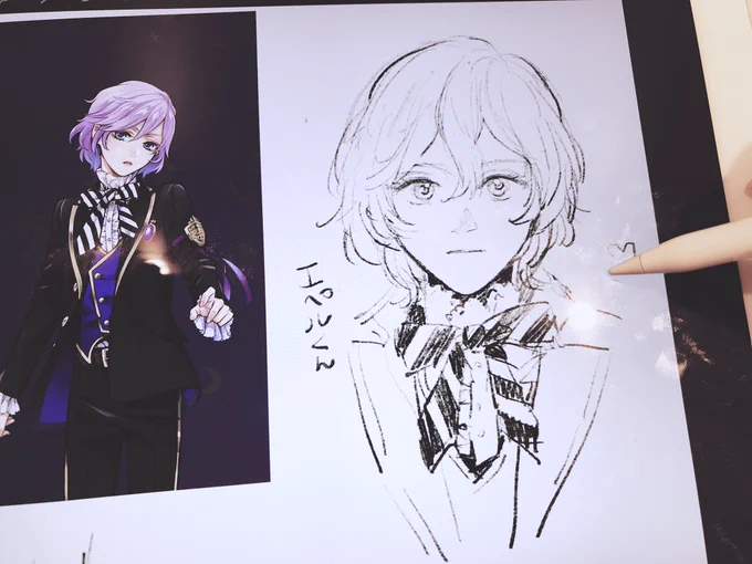 えぺるくんはじめて描いた(資料見ながら) 