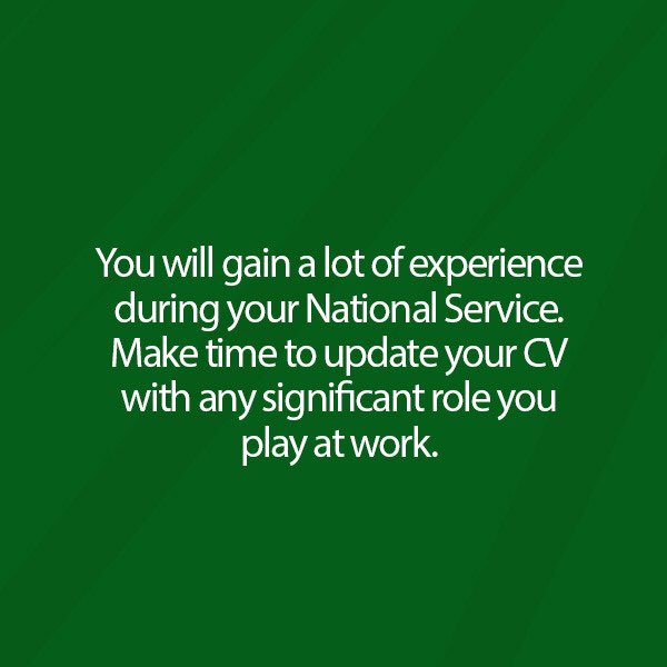 Always keep records intact.