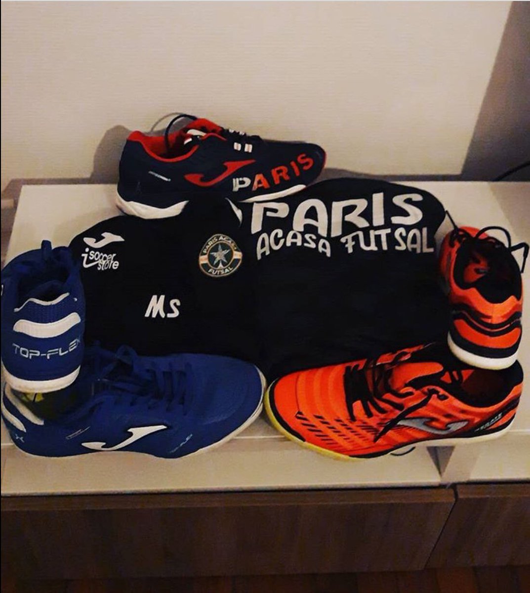 🇫🇷Début du Championnat de D1!
Paris Acasa Futsal !
Merci Joma !
🇪🇸 Inicio de la Liga Francesa D1!
Paris Acasa Futsal !
Gracias Joma !
#jomasport
#issocerstore
#Futsal 
#parisacasafutsal
