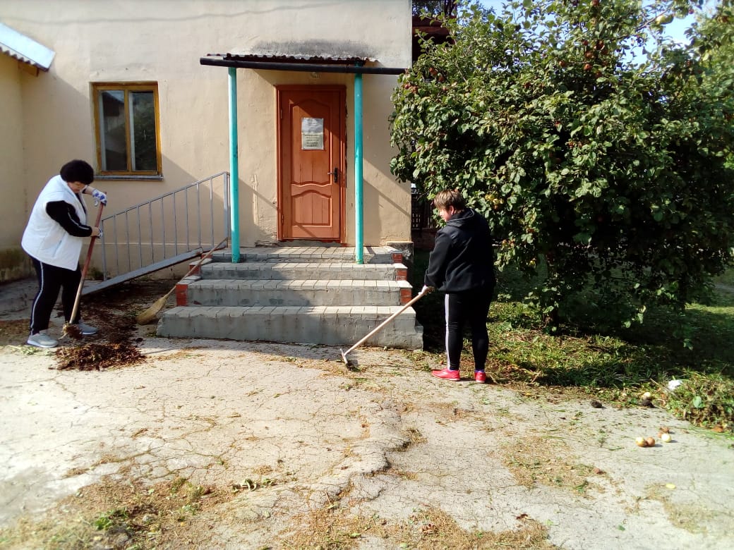 Приняли участие в общеобластном субботнике п. Пригородный