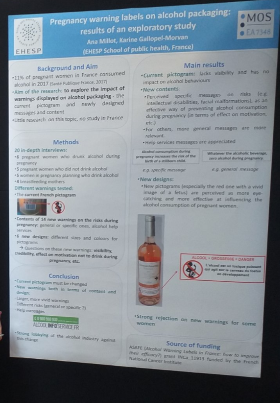 Addict_Aide's tweet photo. Une étude #GAPConference montre qu'il est possible d'améliorer l'impact sur les femmes du pictogramme #SAF sur les bouteilles d'alcool via @Karine_Gallopel 
Rappel : pourquoi il ne faut pas boire pendant la grossesse https://t.co/5WDKXyxSbt https://t.co/nZvyJau91E
