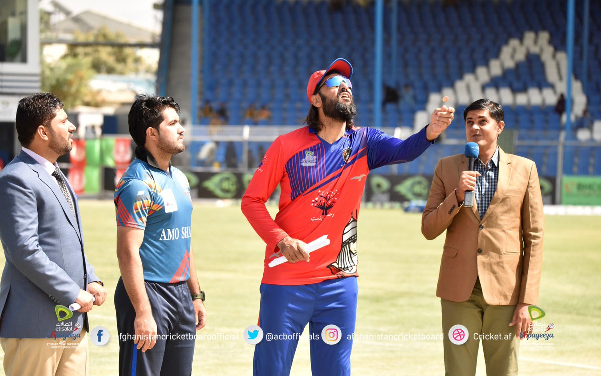 ACBofficials's tweet photo. Ahmadzai Amo Sharks won the toss and opted to field first in #Match13 of #Etisalat4GSCL2020 against @ltd_mis.
#Match13 #Etisalat4GSCL2020 #DaAtalanoLeague #ASvMAK https://t.co/ejAtGTpuu4