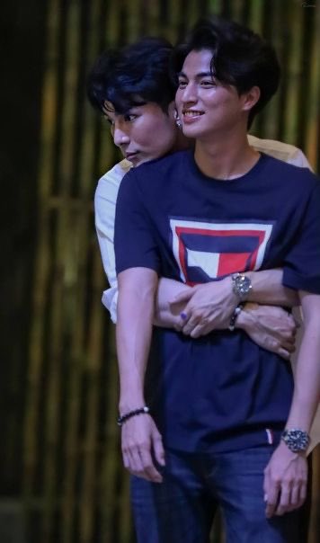 Last night, I missed  #MewGulf very much. I have planned to re-watch  #TharnTypeTheSeries and write my first impression for each episode. But I'll do that a bit later, before  #TharnTypeTheSeriesSS2 is on air. Then, I remember the first interview before I joined  #หวานใจมิวกกลัฟ +