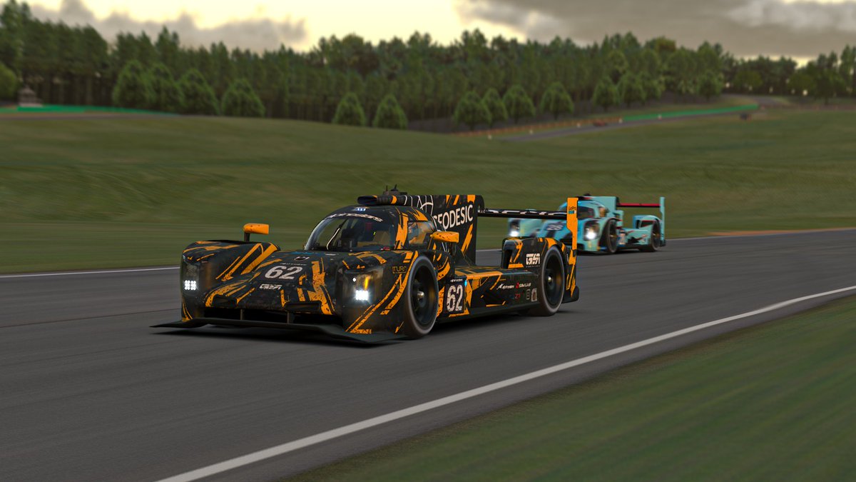 GeodesicRacing's tweet photo. We took the win in LMP2 in tonight's @iRacing @HJMotorsport337 VIR 2.4HR broadcast race. Great racing from everyone! We had a blast. 🍻👊

P1 LMP2 - @Miguel_Vigo1 
P6 LMP2 - @GrizzleOnTwitch @DanSuzukiTV 

Broadcast:
https://t.co/jcJk2uXO0b https://t.co/qCBoFB4YWI