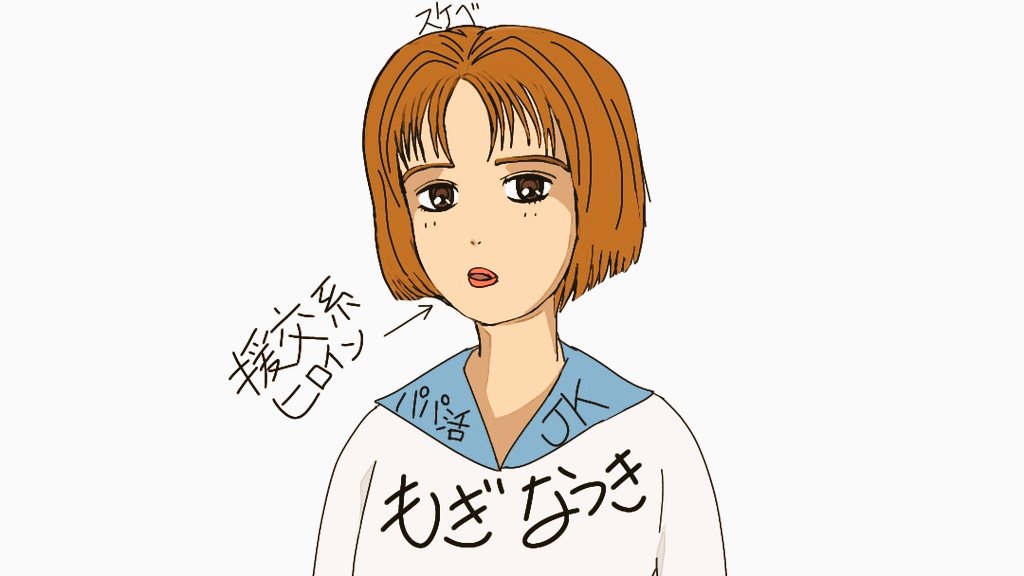 ヒカゲの王様 頭文字dのヒロイン 茂木なつきも描いてみました たぶんこのキャラも嫌われ者なのではなかろうかw 皆は友達のパパやママとhしないようにね イラスト イニシャルd 円光 Jk パパ活女子