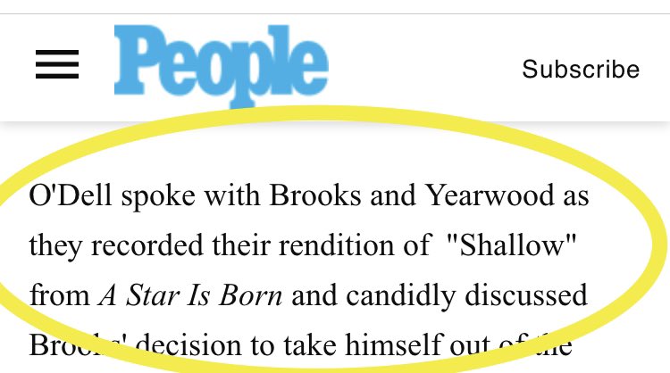 ctf20's tweet photo. @ThatSamOlson @garthbrooks #AskGarth
SOO, I saw this bit in an article & it made me VERY happy! A man of ur word from our #funconference๐
โAli gets what she wantsโ๐
Now I really need a โFUNโ release date! Canโt WAIT to hear Shallow!
& Thanks @trishayearwood!๐๐ป
#AliTakingCredit https://t.co/P02simg8zN