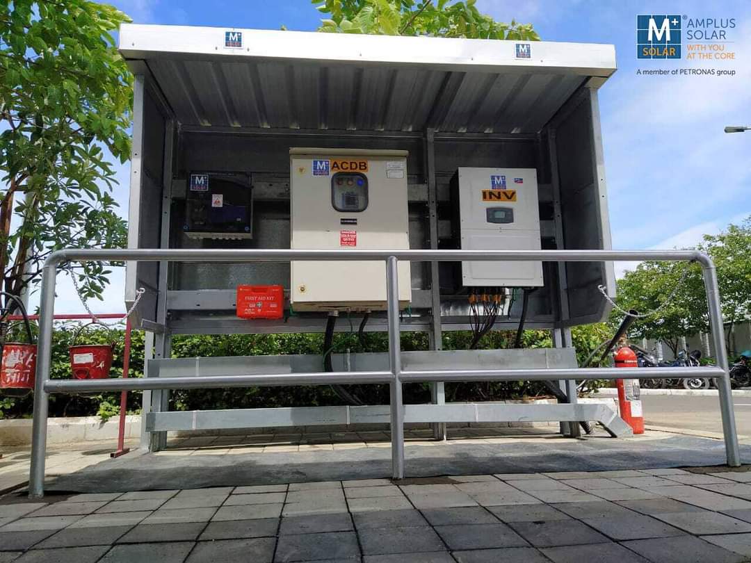 amplussolar's tweet image. #ProjectInauguration

#thyssenkrupp has switched to #GreenEnergy with a 755 kWp #Rooftop Plant &amp;amp; a 65 kWp Carport at Chakan, #Pune.

The plant was inaugurated on 1st September by Mr. Manish Mehan, CEO, thyssenkrupp.

@tk_elevator @thyssenkrupp #Project #renewableenergy #solar