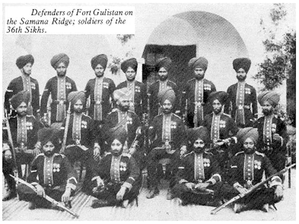 Manjinder Singh Sirsa Paying Tribute To Martyrs Of Battle Of Saragarhi 12 September 17 In Which 21 Sikhs Fought Against 10 000 Afghani Pathans These 21 Soldiers Were Awarded Indian