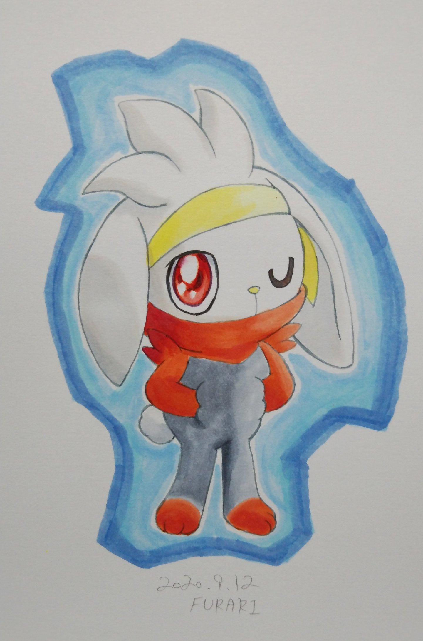 Furari 通りすがりの外伝銀鷹乗り 絵 ラビフット アニメ新opのラビフットが可愛いのでラビフットを描きたくなりました ラビフットってゴウには素っ気ない態度でもポケモン達に対しては良い兄貴してて カッコ可愛い T Co Niyihkbtos Twitter