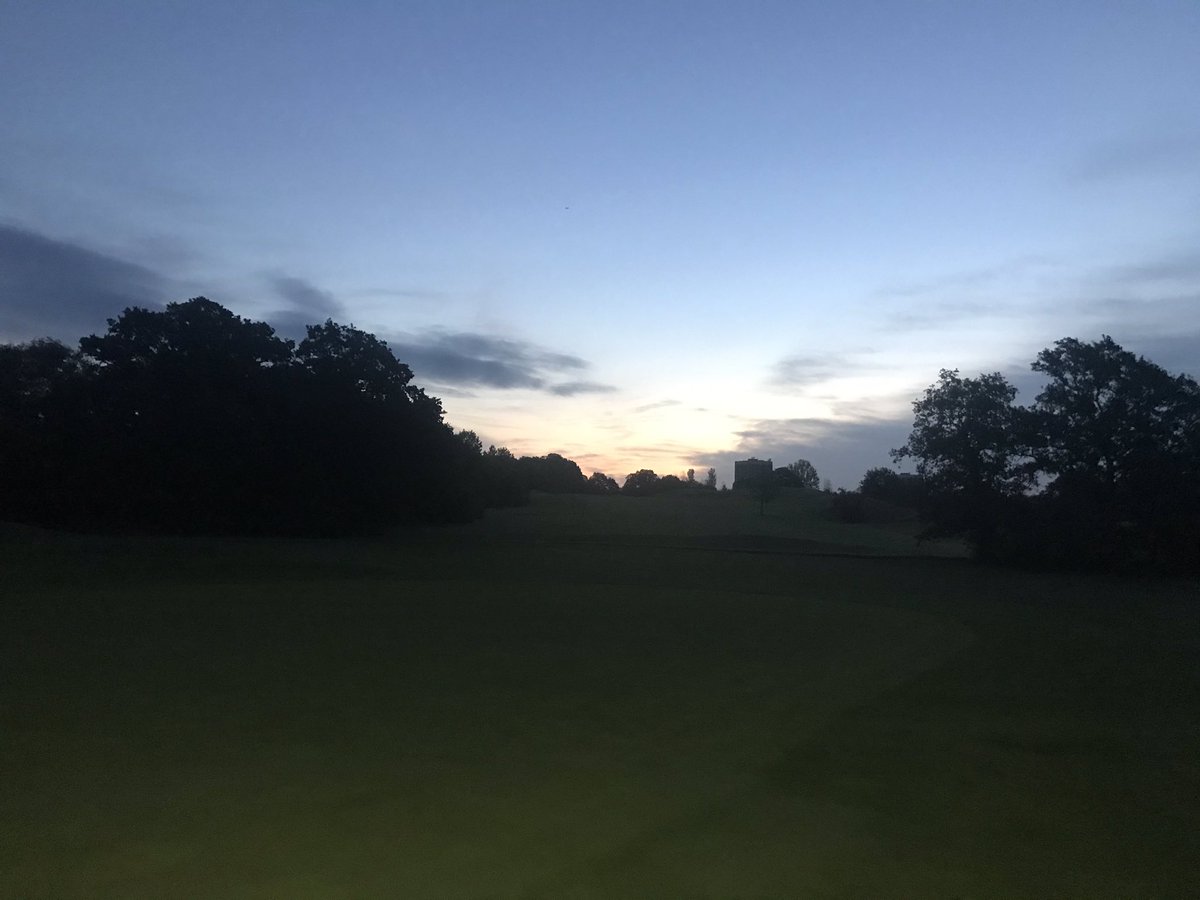 Greens cut what a morning
