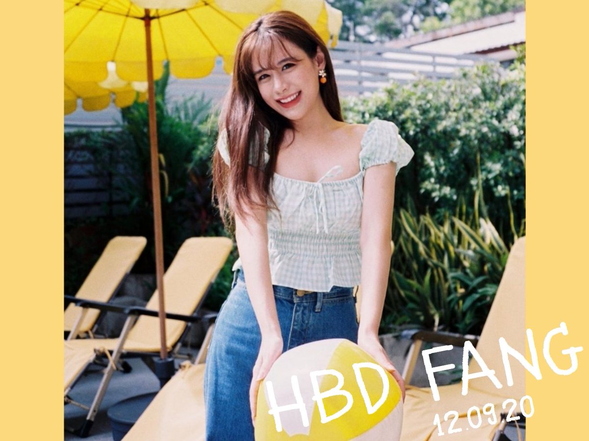 Happy Birthday พี่ฟาง💛🎂 คนดีคนเก่ง คนสวยของพี่กาก้า ขอให้น่ารักสดใสแบบนี้ตลอดไปเลยน๊าาา😊😘 
#โตมากับกามิ #Kamikaze #FangFFK #FFK #fangfangg