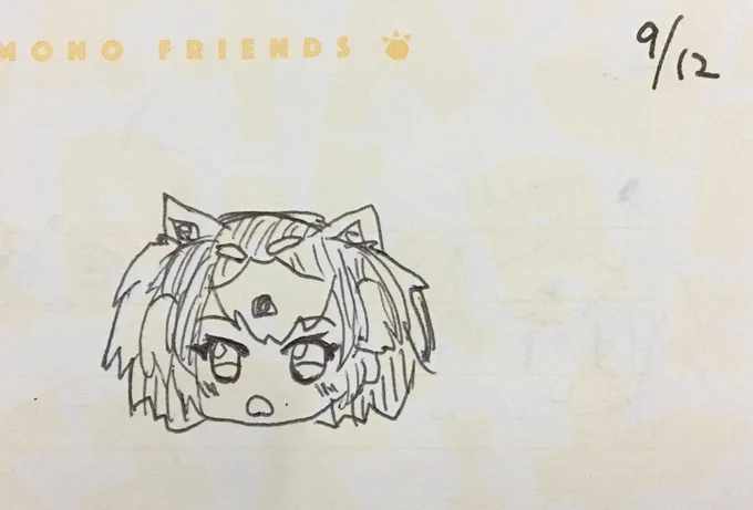 #進化してたらRT見た人もやる早いものでお絵描き始めてから今日で1年になりました!もっと可愛く描けるように頑張る!19年9月→20年1月→5月→9月 