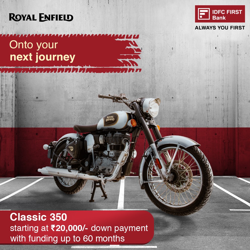 royal enfield 20000 down payment